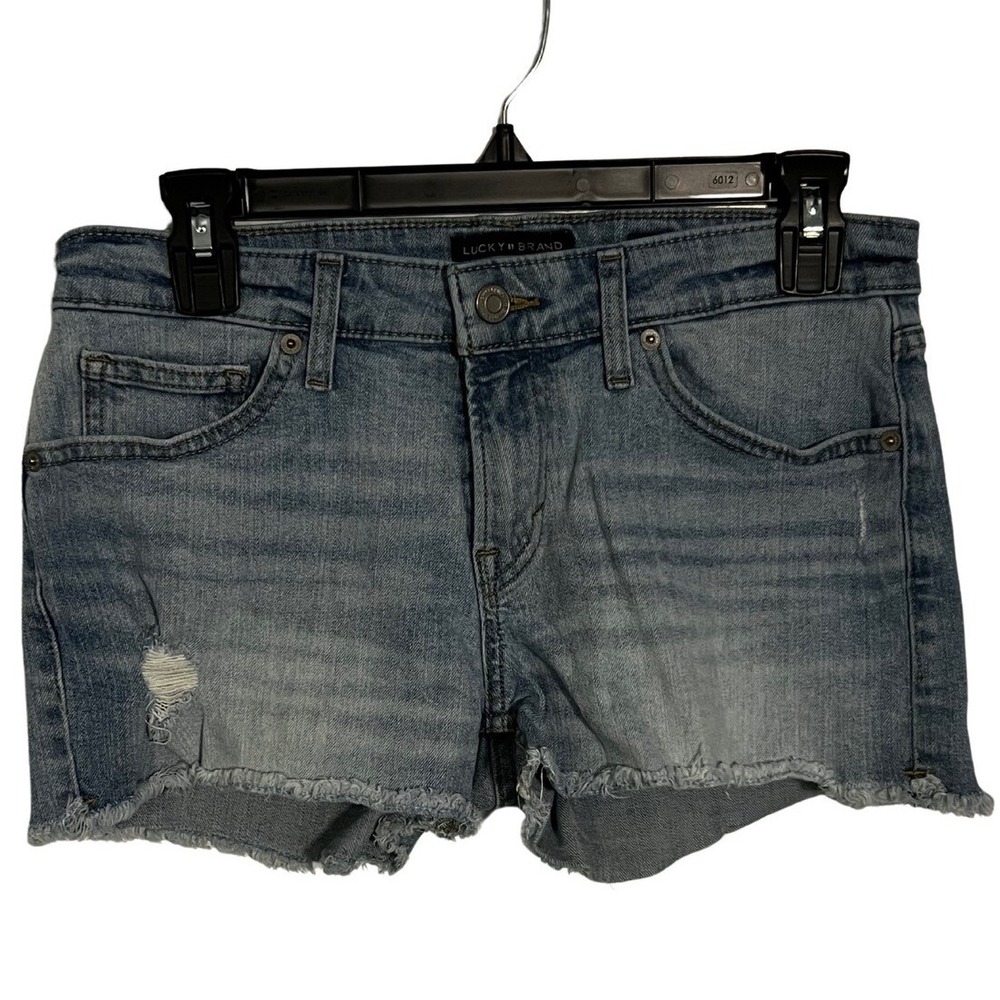 Lucky Brand Women's "The Cut Off" Denim Shorts - Size 2 / 26